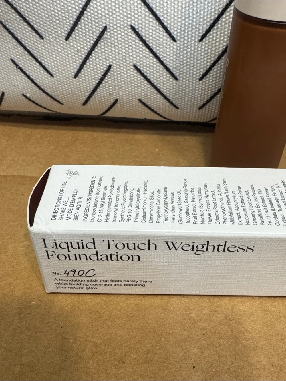 Rare Beauty Liquid Touch Weightless Foundation - Warm Brown NWB